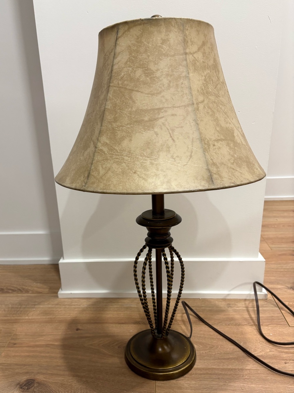 Vintage French Style Large Table Lamp – Decorative Statement Piece